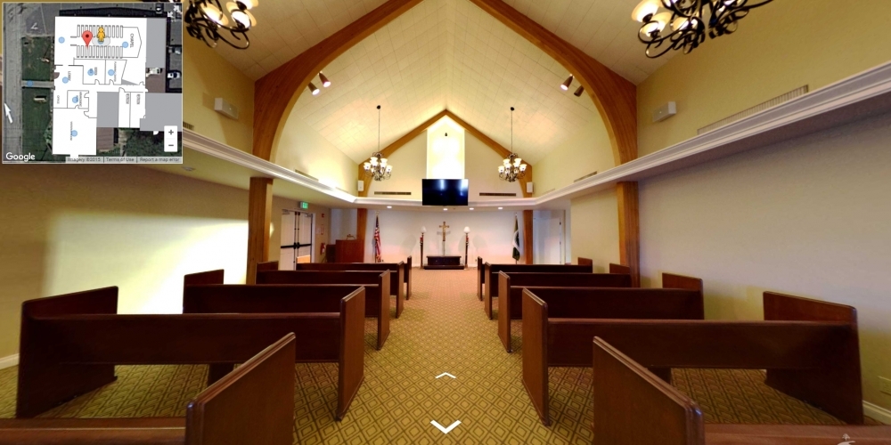 Forest Lawn Coachella Funeral Home - Cemetery Software 360 Ground Level Mapping