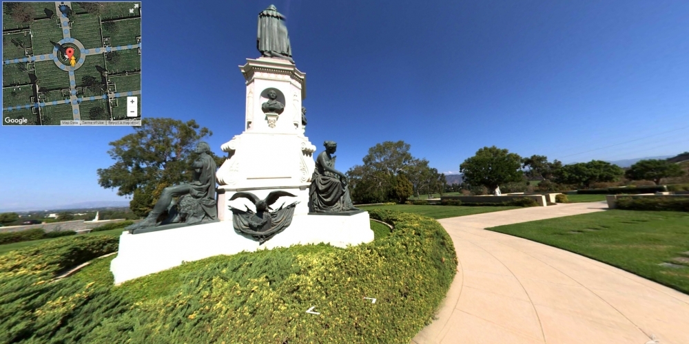Forest Lawn Hollywood Hills - Cemetery Software 360 Ground Level Mapping