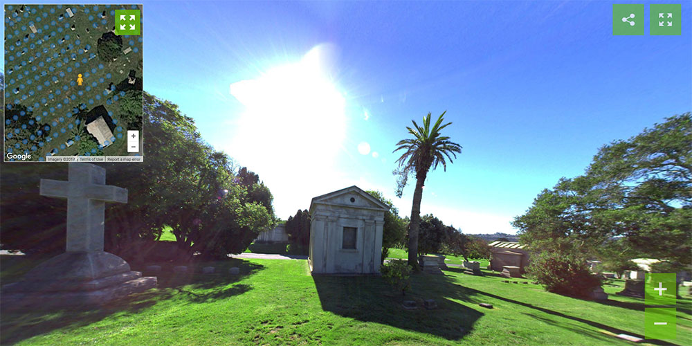 Cypress Lawn East - Cemetery 360 Ground Level Mapping