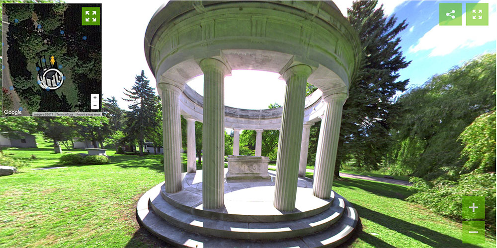 Forest Lawn Buffalo, NY - Cemetery 360 Ground Level Mapping